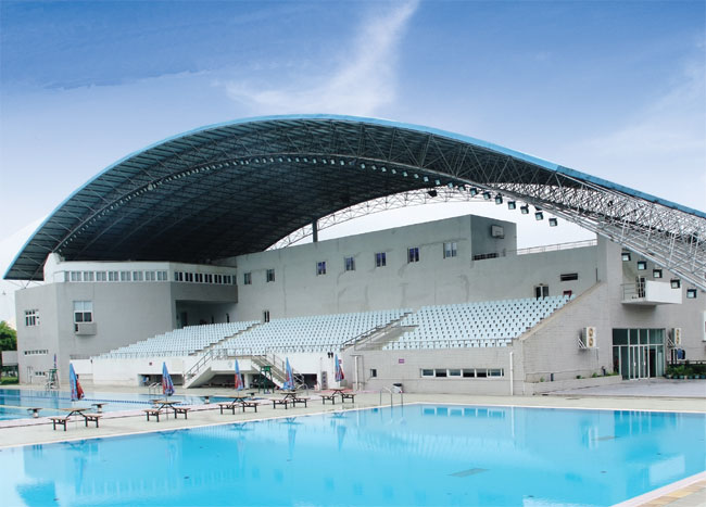 张家港游泳馆网架